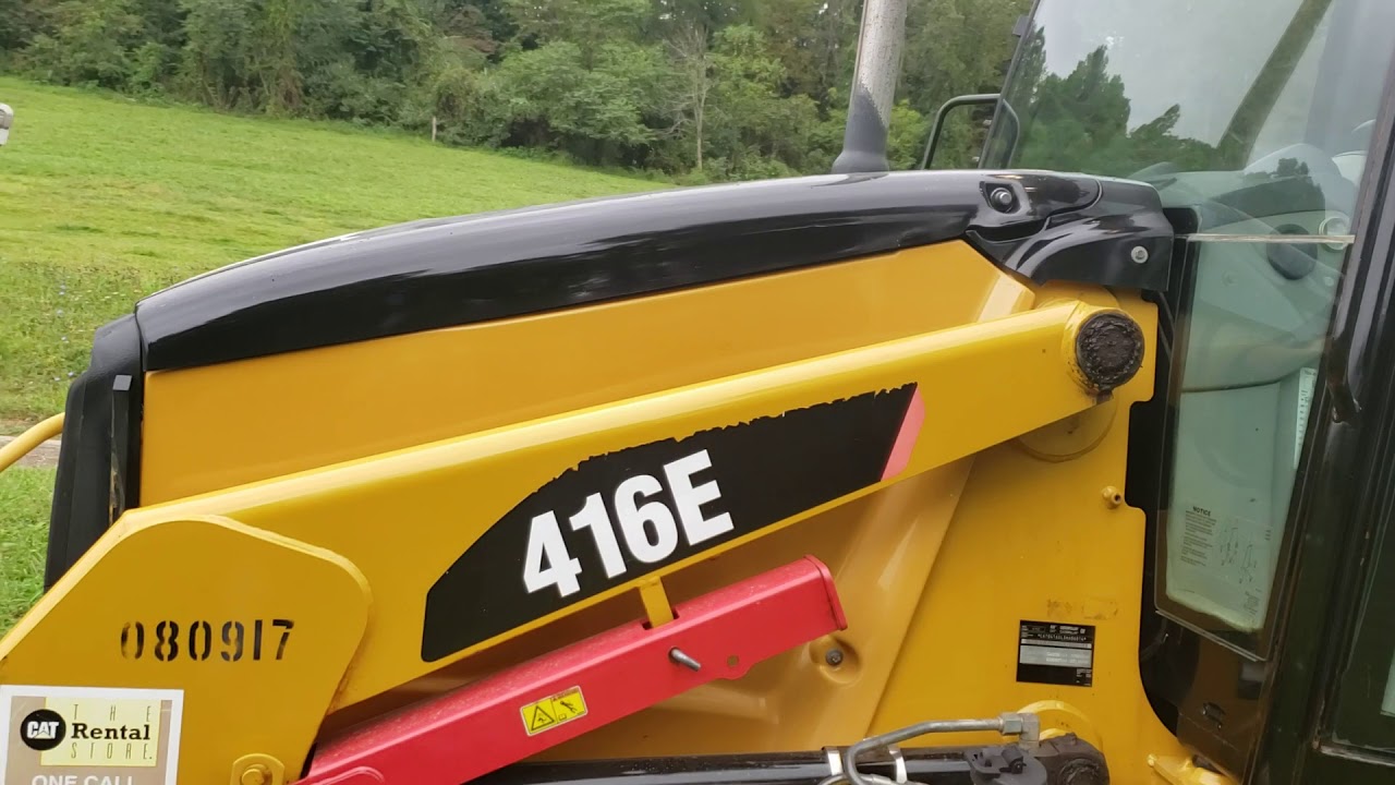 2009 Cat 416E Backhoe Loader: Walk-Around Inspection Video!