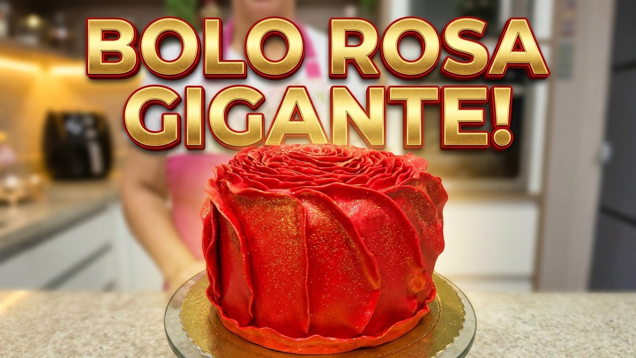 VÇ SÓ VAI APRENDER A FAZER UM BOLO ASSIM NOS CURSOS MAIS CAROS  / AQUI APRENDE DE GRAÇA 😱 BOLO ROSA
