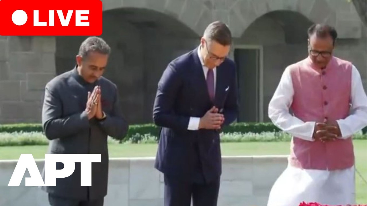 LIVE | Finland President Alexander Stubb Pays Tribute to Mahatma Gandhi at Rajghat | APT