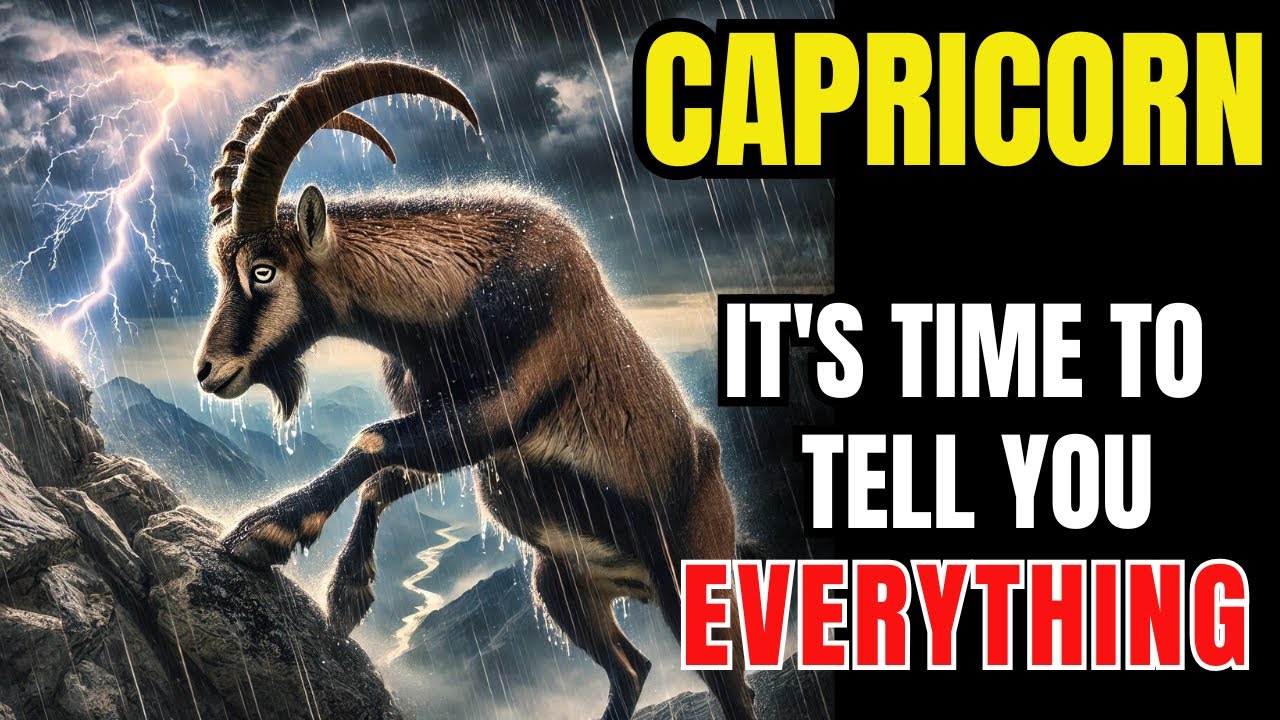♑🌙 CAPRICORN – What’s About To Be Revealed Will Leave You Speechless…