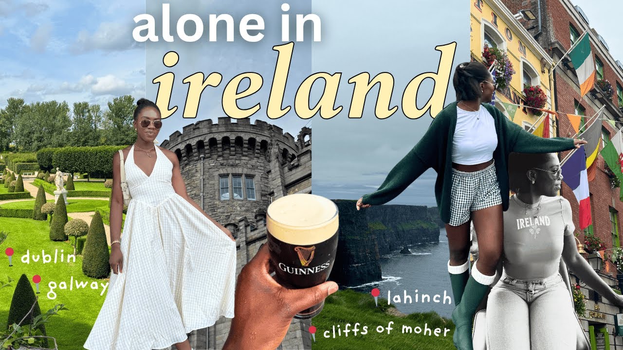 5 days alone in ireland. exploring, thrifting, dating, & more. go to dublin, cliffs of moher, galway