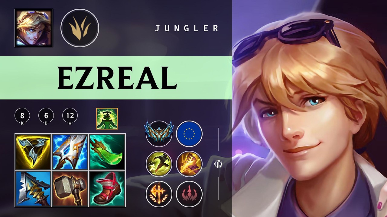 Ezreal Jungle vs Dr. Mundo - EUW Challenger Patch 26.06