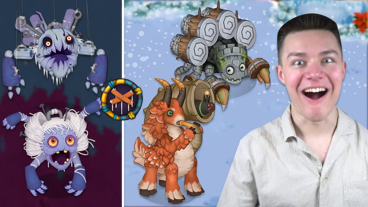PAIRONORMALS! - HAIRIONETTE & NEW Magical Ethereal Class! Epic Strombonin (My Singing Monsters)