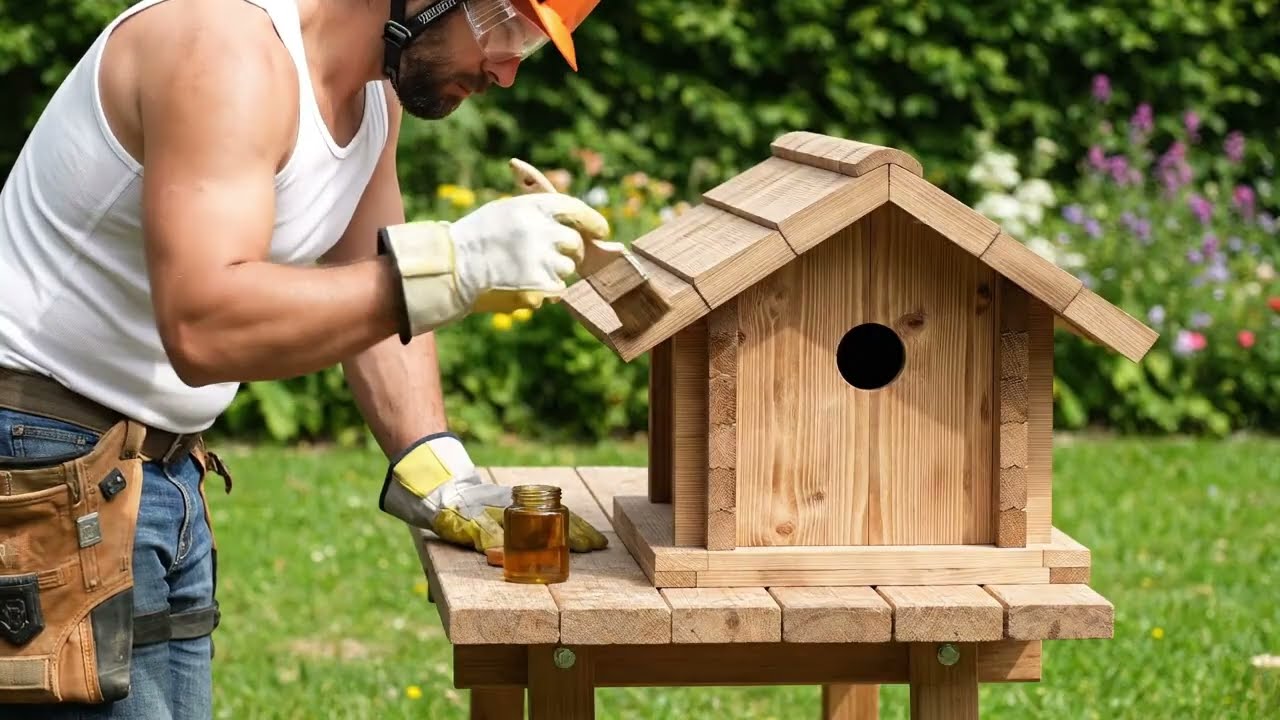 Madera y Silencio: Construyendo una Casa para Pájaros en el Campo Suizo