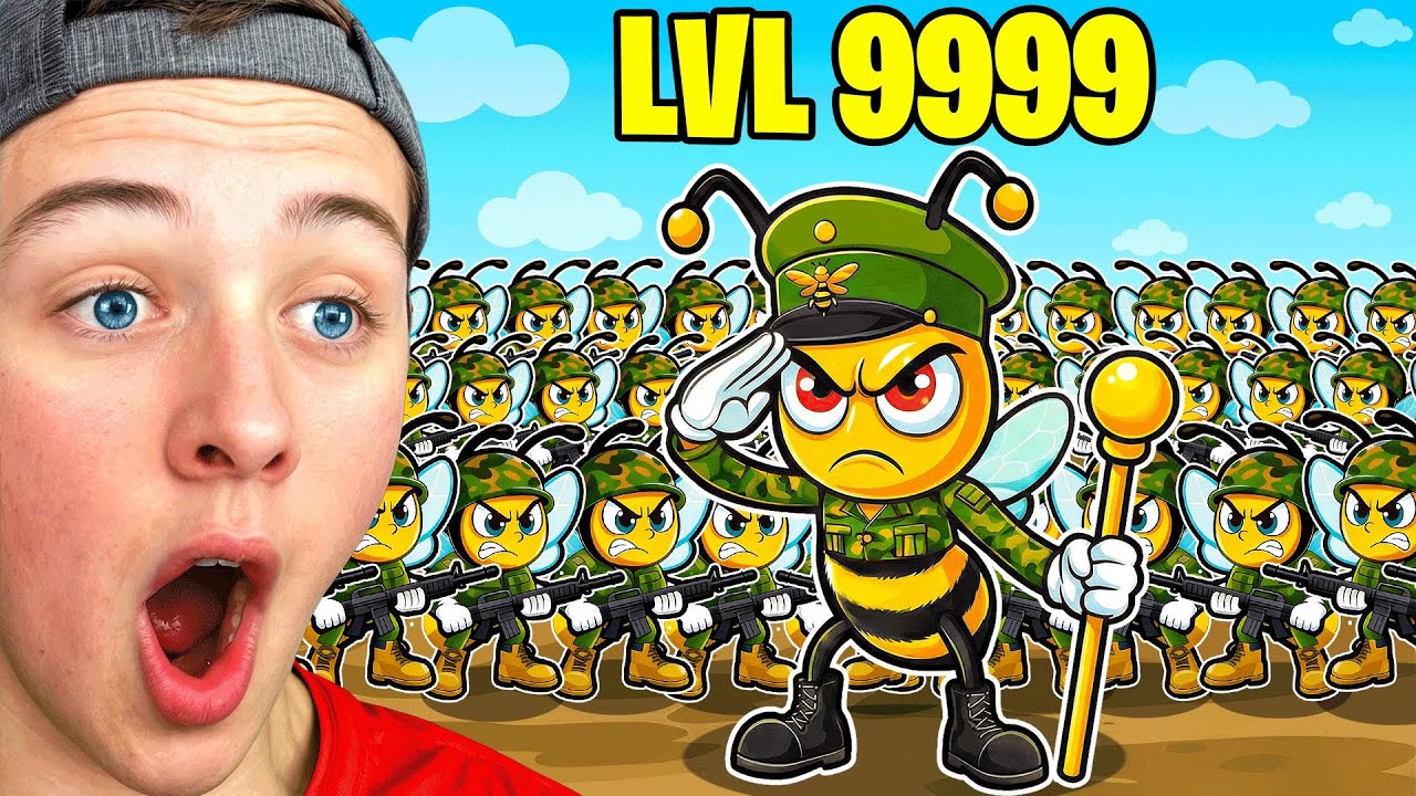 Upgrading To The ULTIMATE BEE ARMY in Pocket Bees