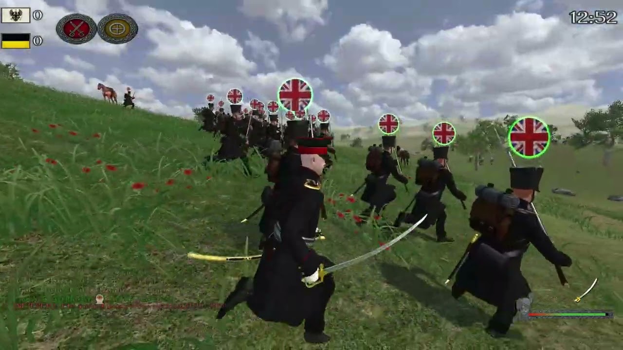 Mount&Blade Warband Napoleonic Wars Commander Battle