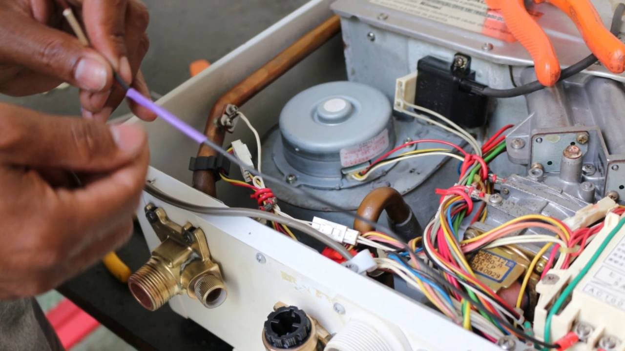 Manutenção de Aquecedor a Gas - Avaliando o Aquecedor Rinnai