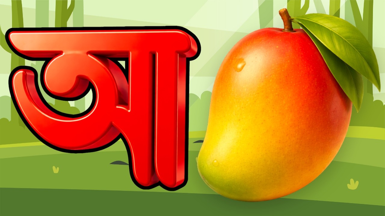বাংলা বর্ণমালা শিখি | ব্যঞ্জনবর্ণ ক খ গ ঘ | স্বরবর্ণ অ আ ই ঈ | bangla bornomala | Bangla Alphabet