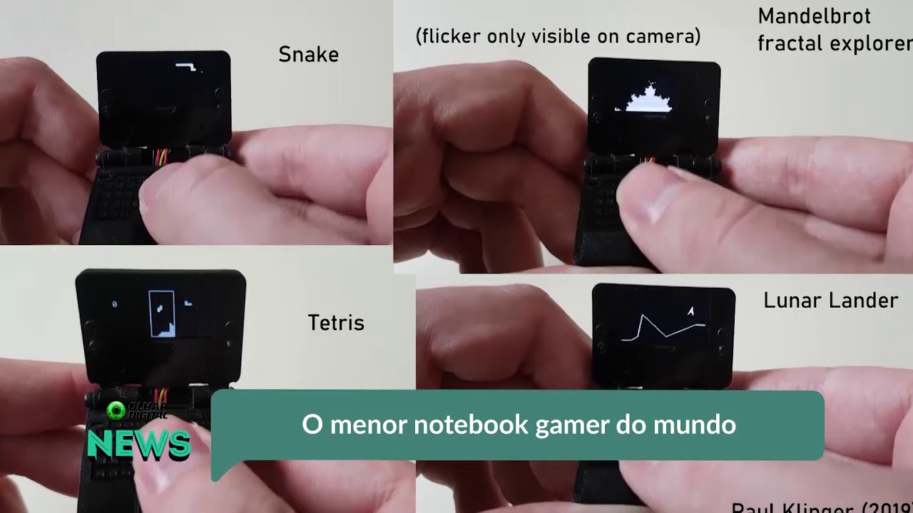 O menor notebook gamer do mundo