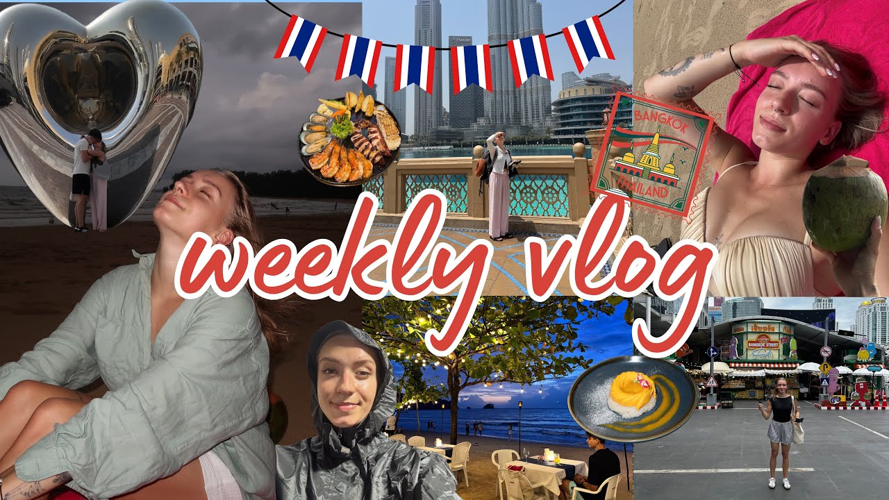 First week in Thailand 🥥🌴 WEEKLY VLOG ☀️