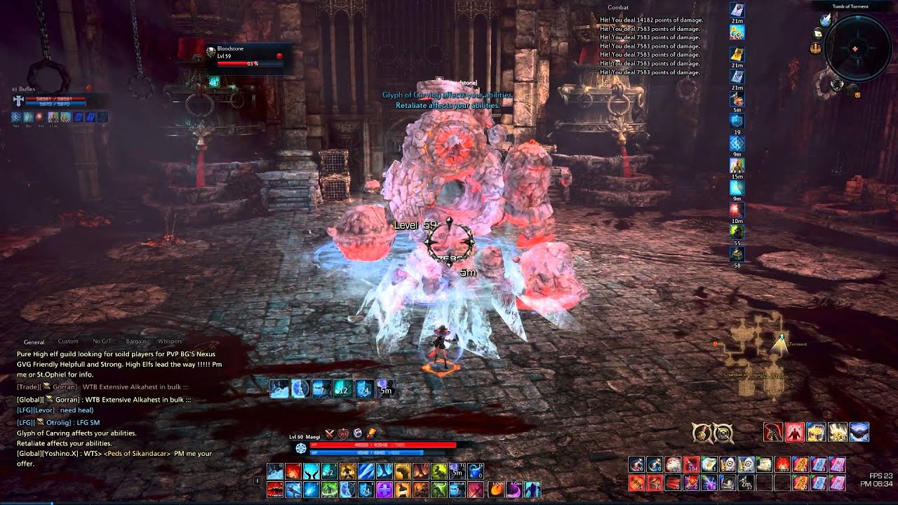 Tera - Sorcerer Ebon Tower (solo)
