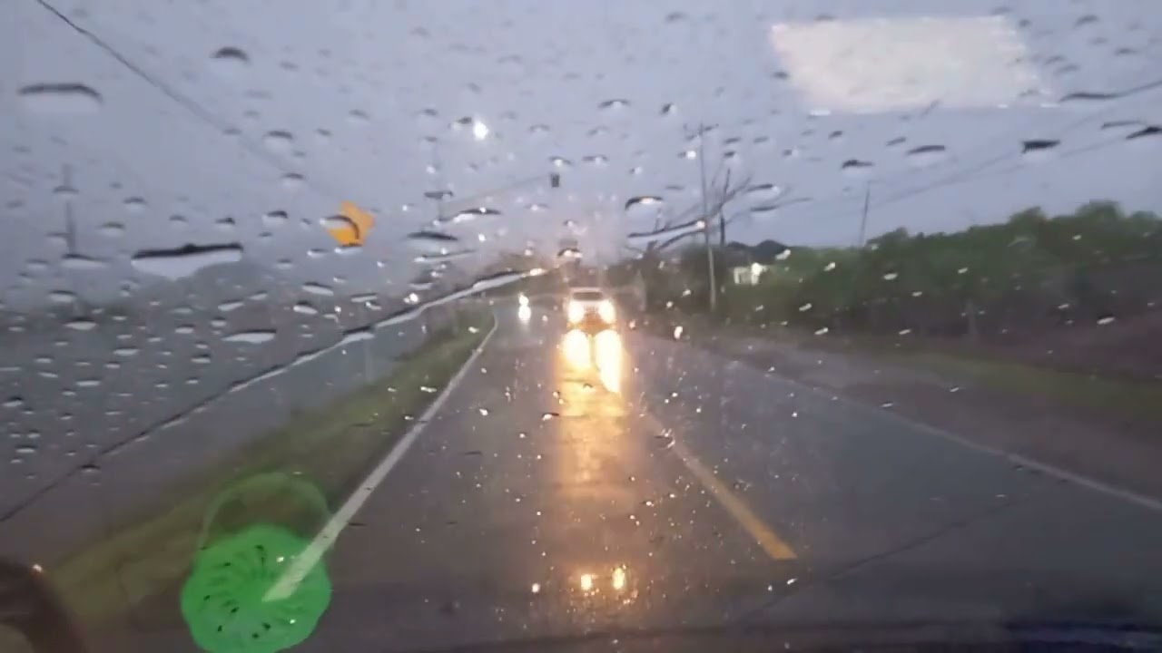 INDONESIA - Driving Across District Road at Sumbawa Island