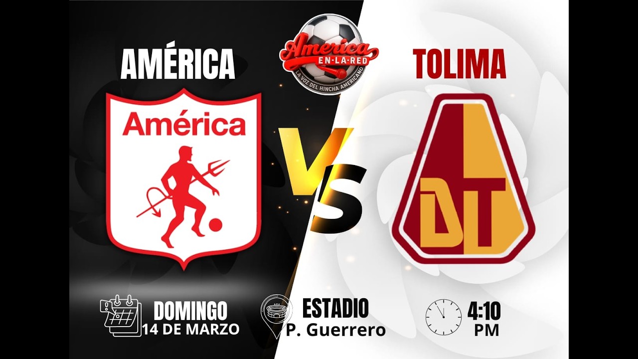 🔴 AMÉRICA VS TOLIMA - Fecha 11 - Liga BetPlay 2026 I  Estadio Libertad  #américadecali  #tolima