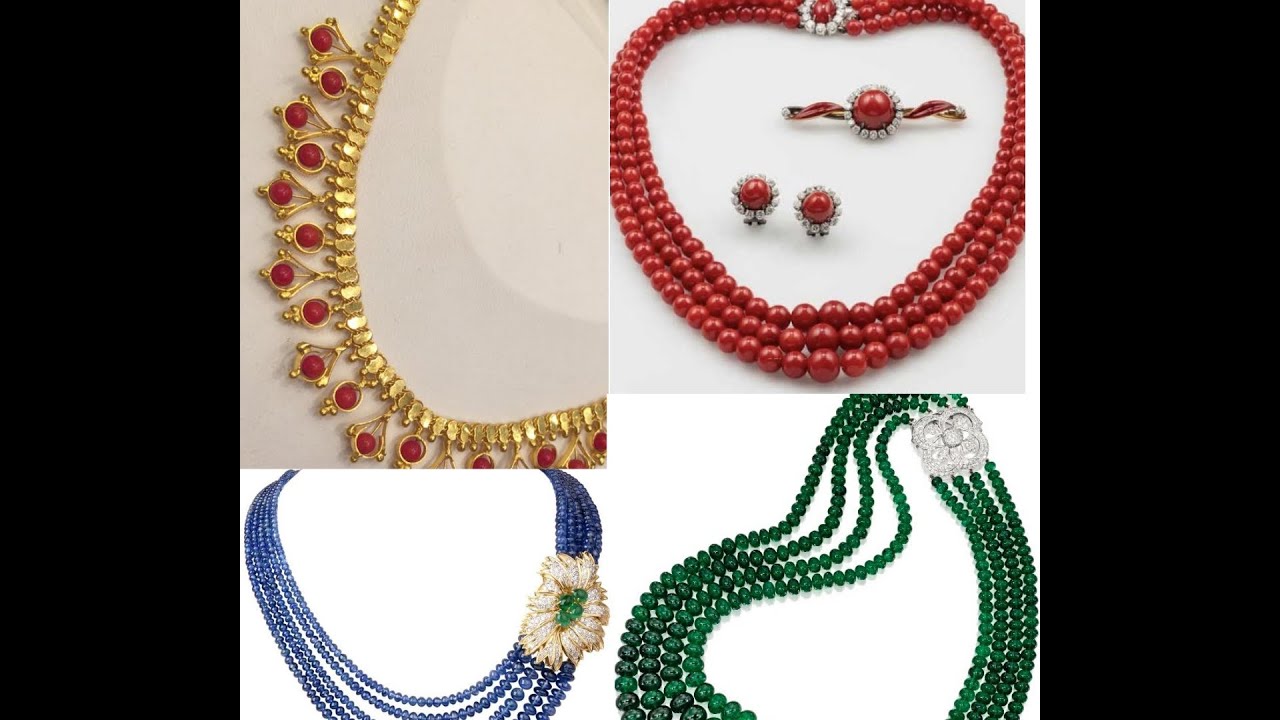 Latest and Unique Beaded Gold Jewelry Designs