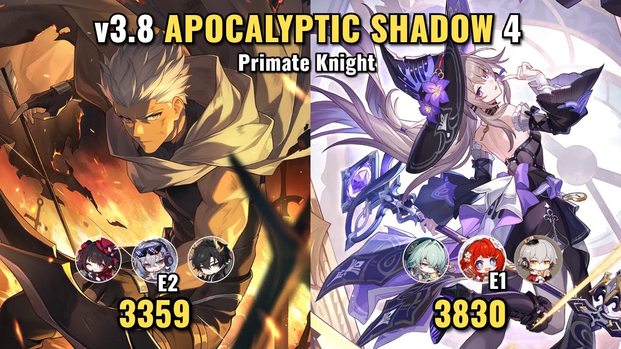 v3.8 NEW Apocalyptic Shadow | E0 Archer & E2 The Herta | Honkai Star Rail