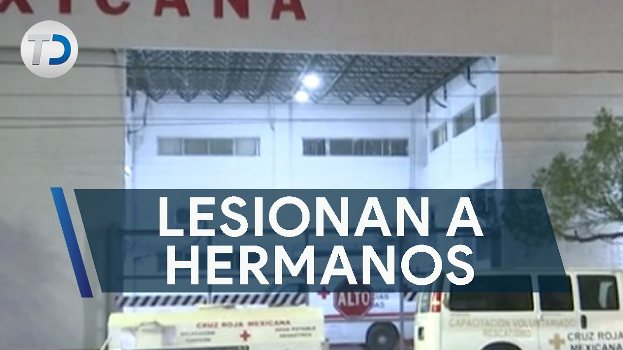 Apuñalan brutalmente a dos jóvenes hermanos
