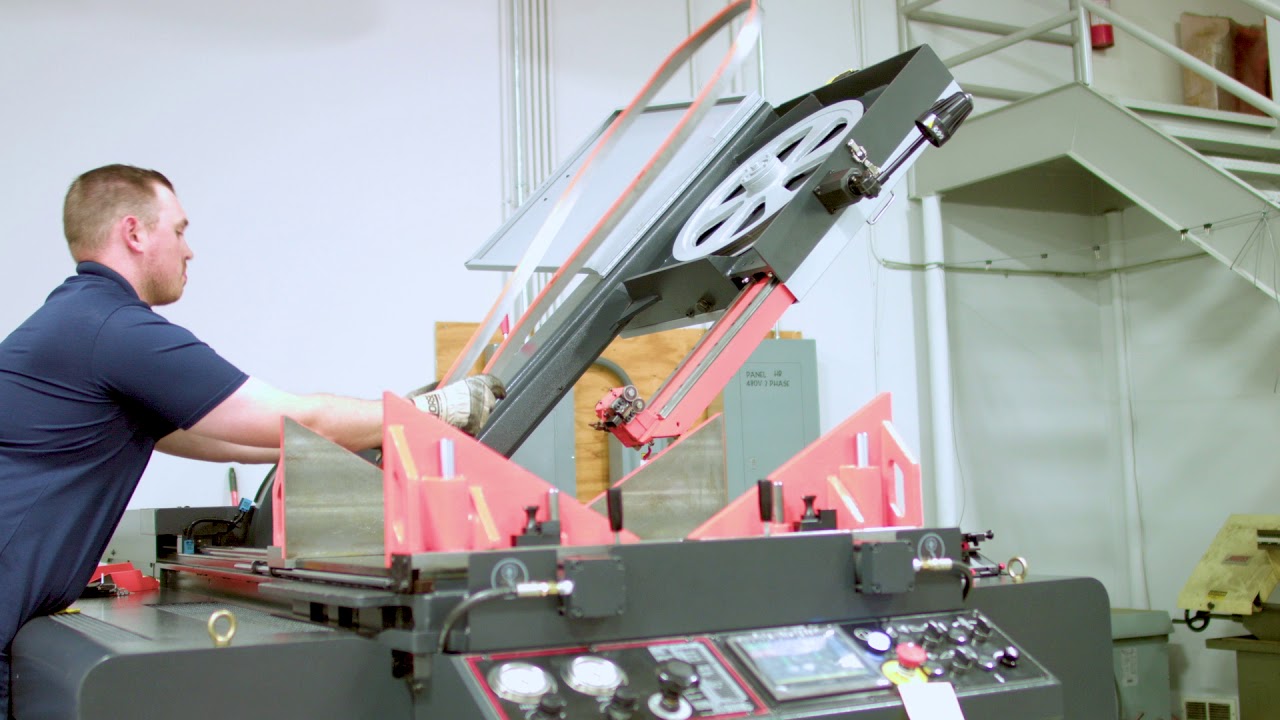 How to Change a Blade on a Cosen Vertical Band Saw