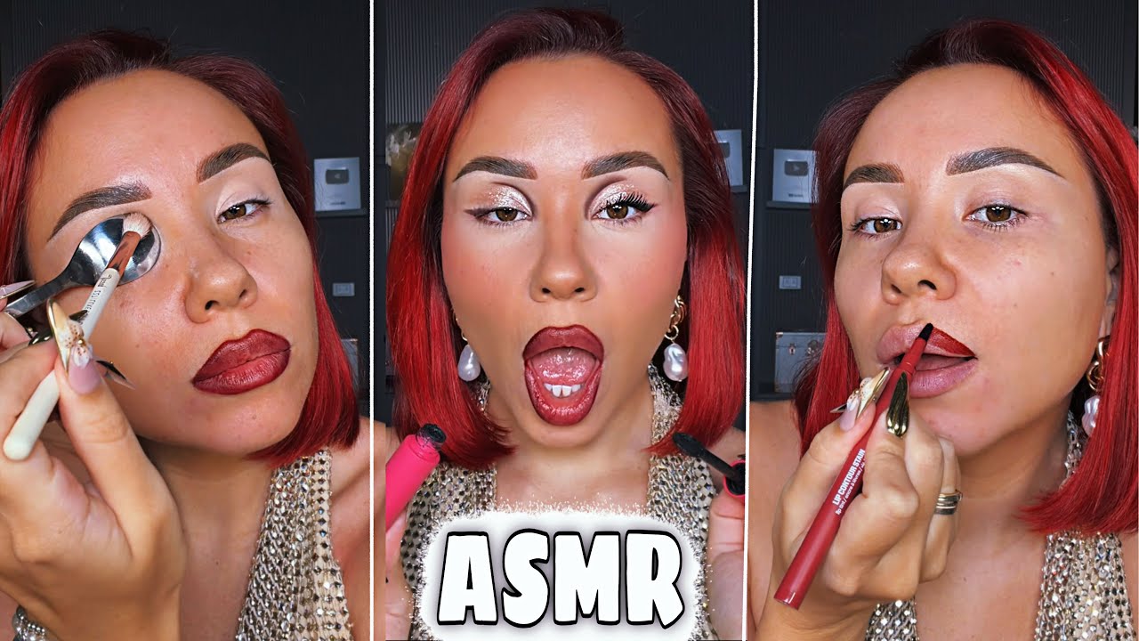Kat Longoria - GRWM to celebrate New Year. ASMR makeup tutorial