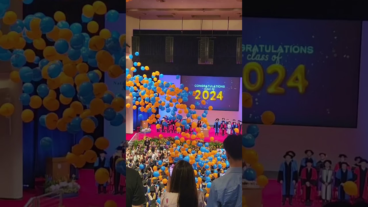 NUS Graduation ceremony #NUS #singapore #nationaluniversityofsingapore #celebration #graduation
