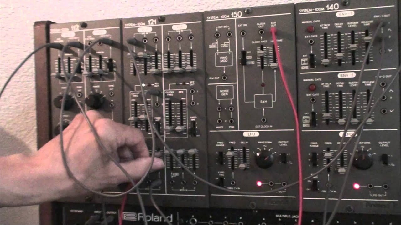 Roland Modular System 100M - Sound examples [Part 01]