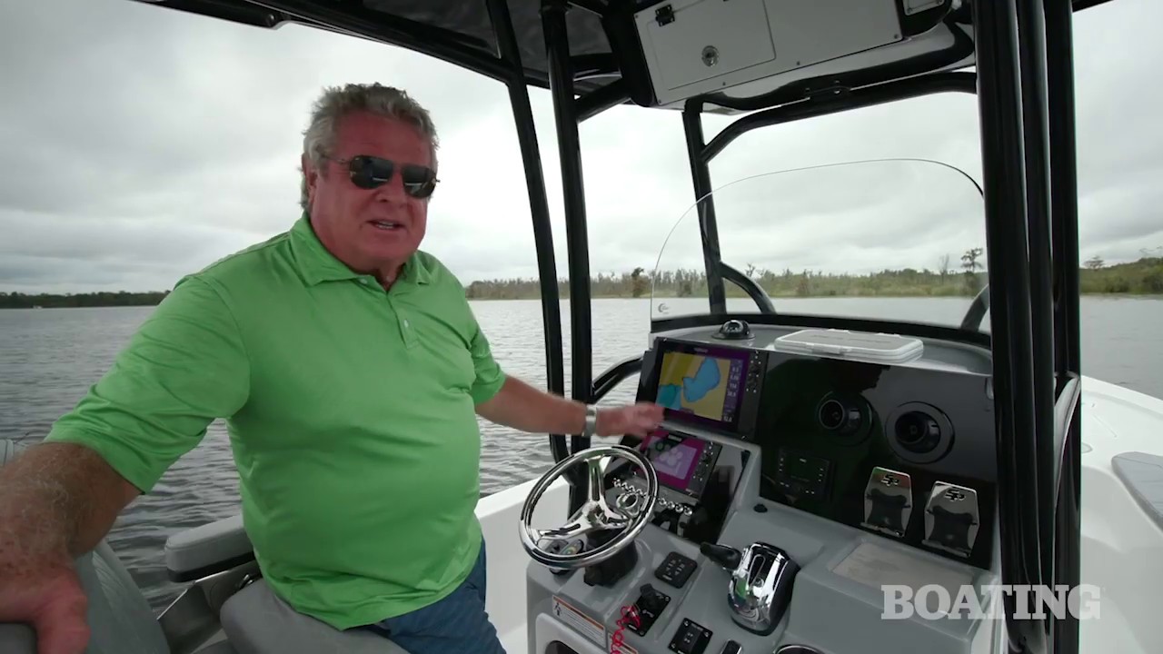 BOATING Magazine review of the 2020 SEA PRO 248 DLX Bay Series