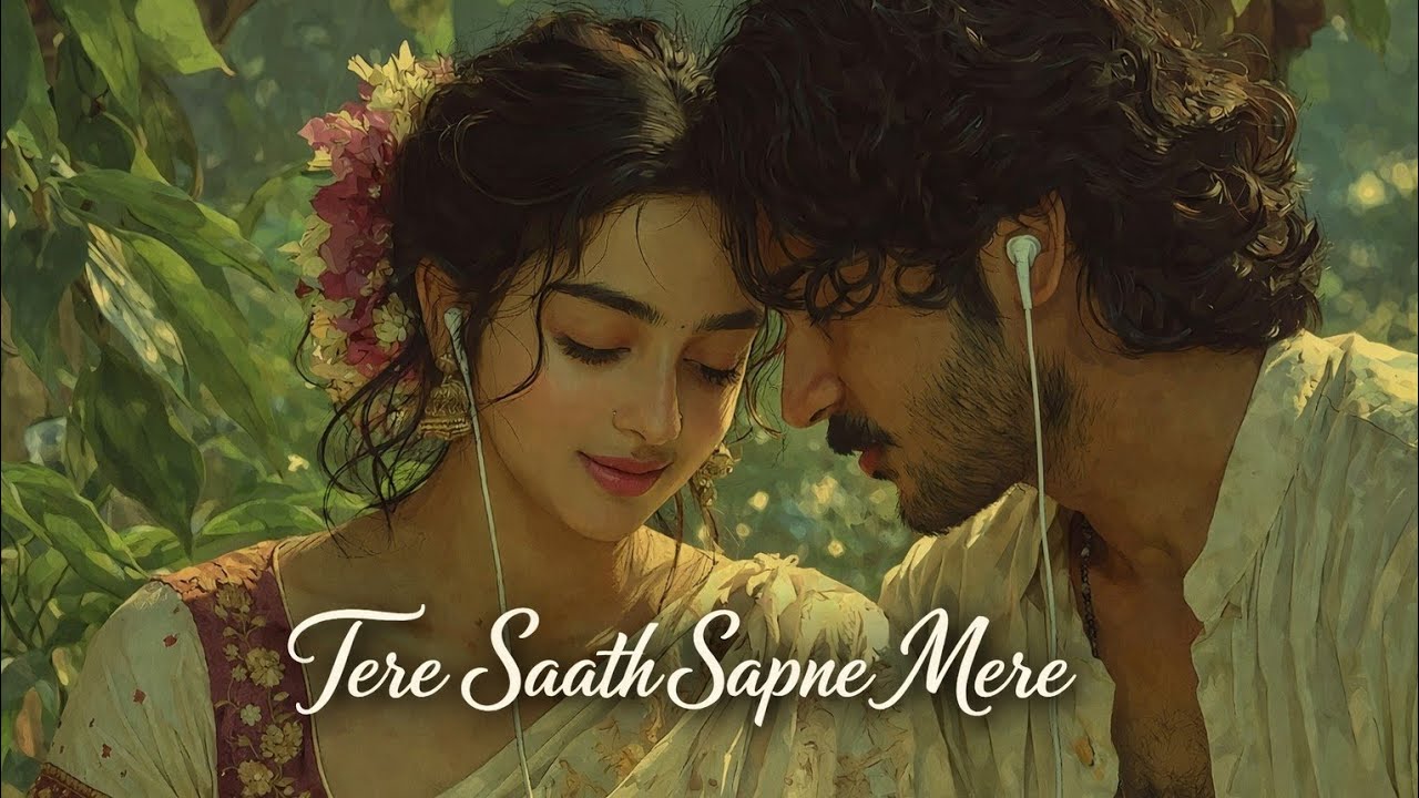 Tere Saath Sapne Mere 💞| Heart Touching Song💕#hearttouchingsong #romanticson #viralsong#brokenheart 