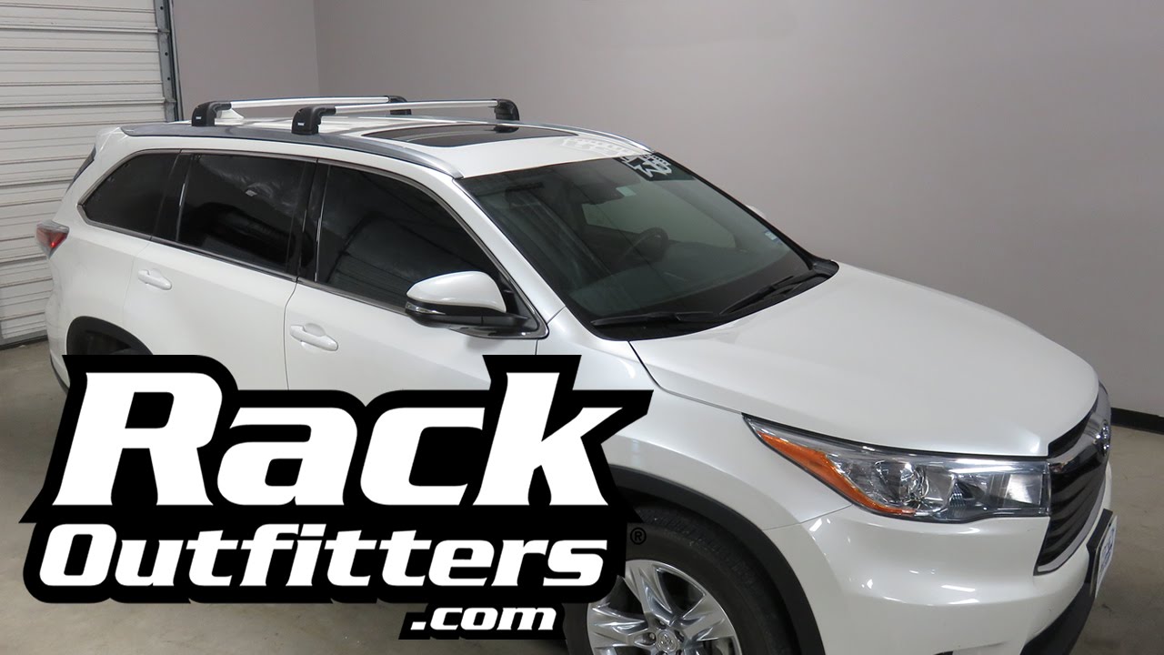 Toyota Highlander Thule AeroBlade Edge Roof Rack from Rack Outfitters