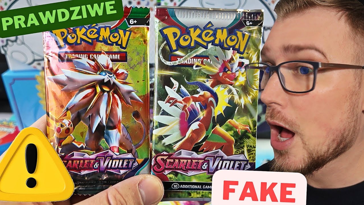 UWAGA ⚠️ TO NAJLEPSZE PODRÓBKI KART POKEMON JAKIE WIDZIAŁEM