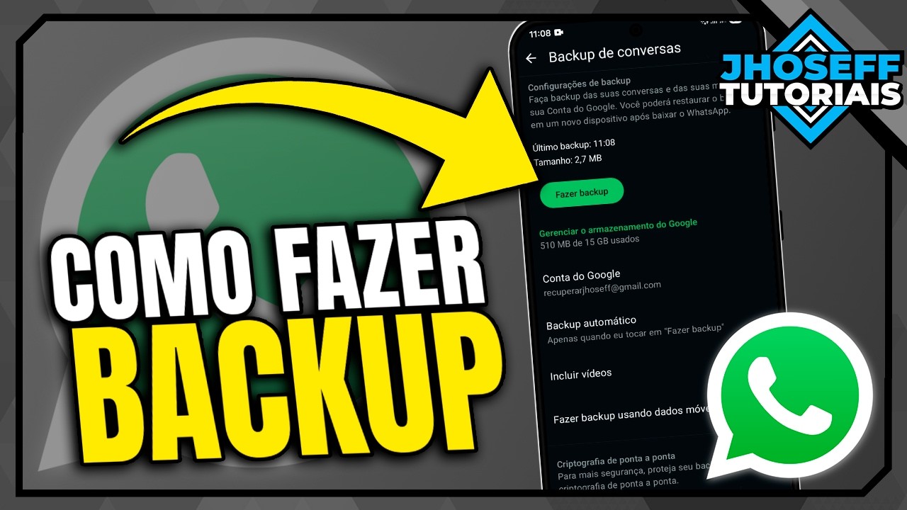 Como fazer backup do WhatsApp no Android