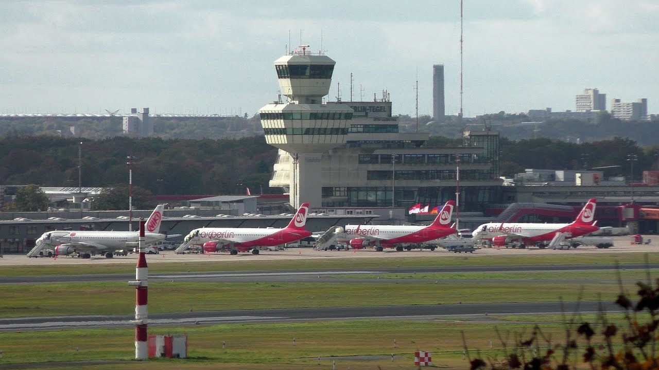 AirBerlin und Berlin Tegel-TXL, am 26.10.2017