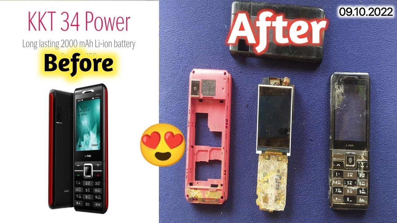 💥 Lava KKT 34 Power Long lasting 2000 mAh Li-ion battery Destroyed @ReworkProfessor