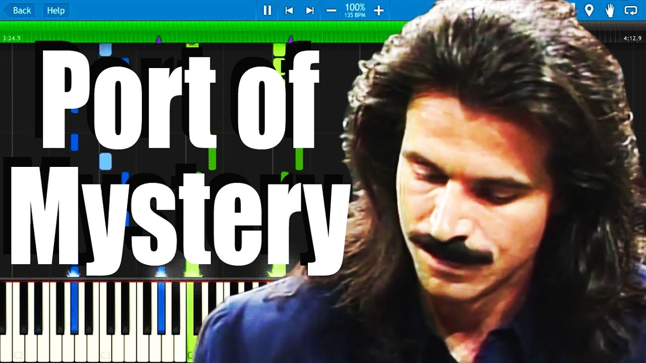 [EXCLUSIVE] Yanni - Port of Mystery | Synthesia piano tutorial