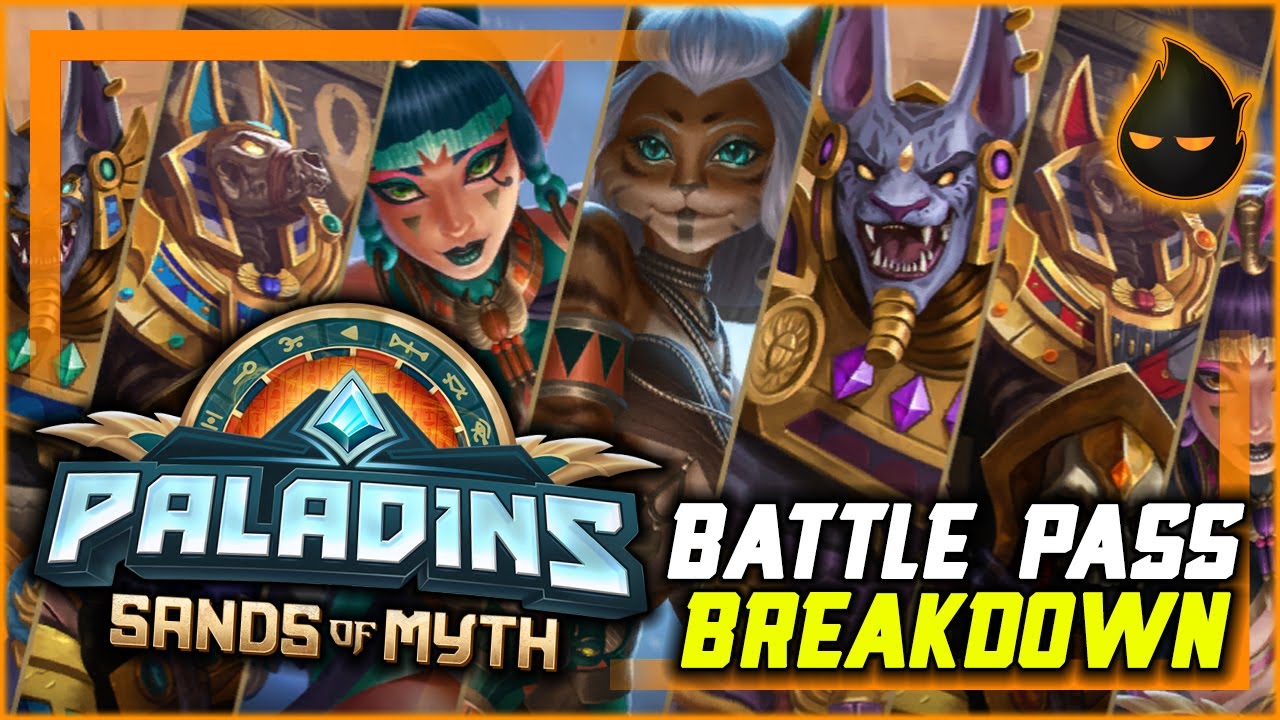 Sand of Myth Battle Pass Breakdown - Paladins