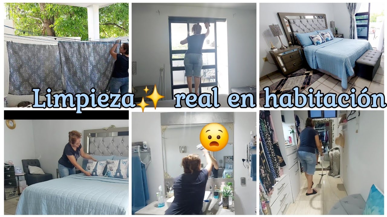 Limpieza profunda✨️ en Verano 🌞🌊 #recámara #reset parte 4