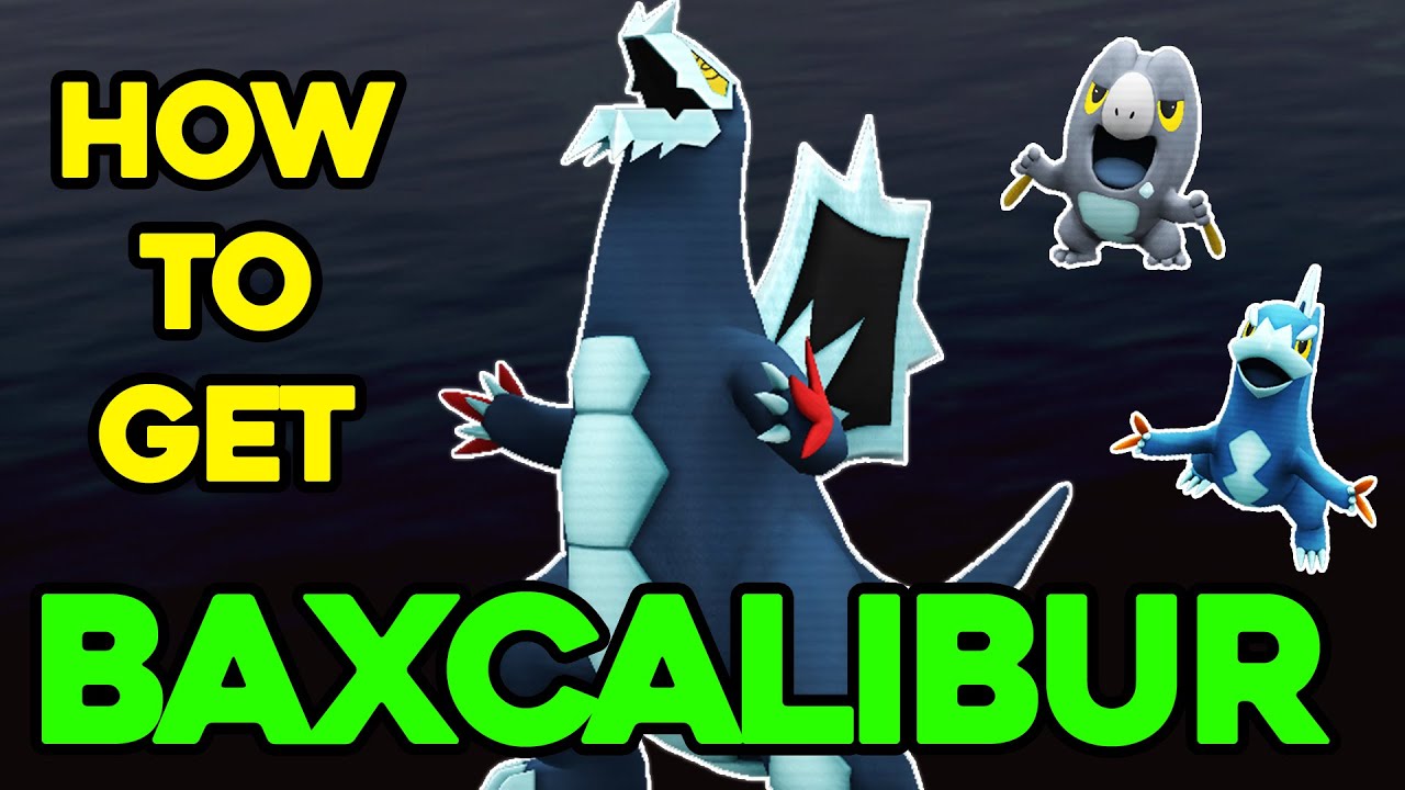 HOW TO GET FRIFGIBAX, ARCTIBAX AND BAXCALIBUR IN POKEMON SCARLET AND VIOLET!