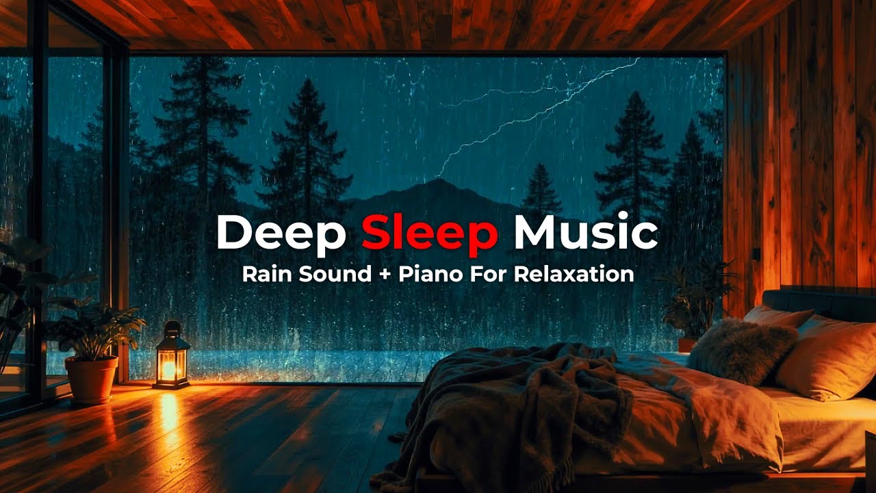 Soothing Rain & Piano 🌧️ | Calm Mind and Deep Sleep