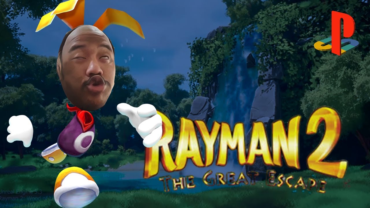 RAYMAN 2 GREAT ESCAPE EPS 2 SPEEDWALK LETS GO!