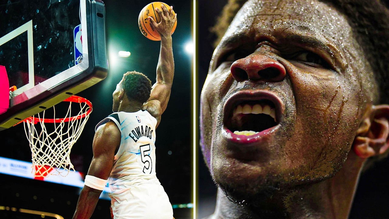 Anthony Edwards' Most ATHLETIC Career Dunks !