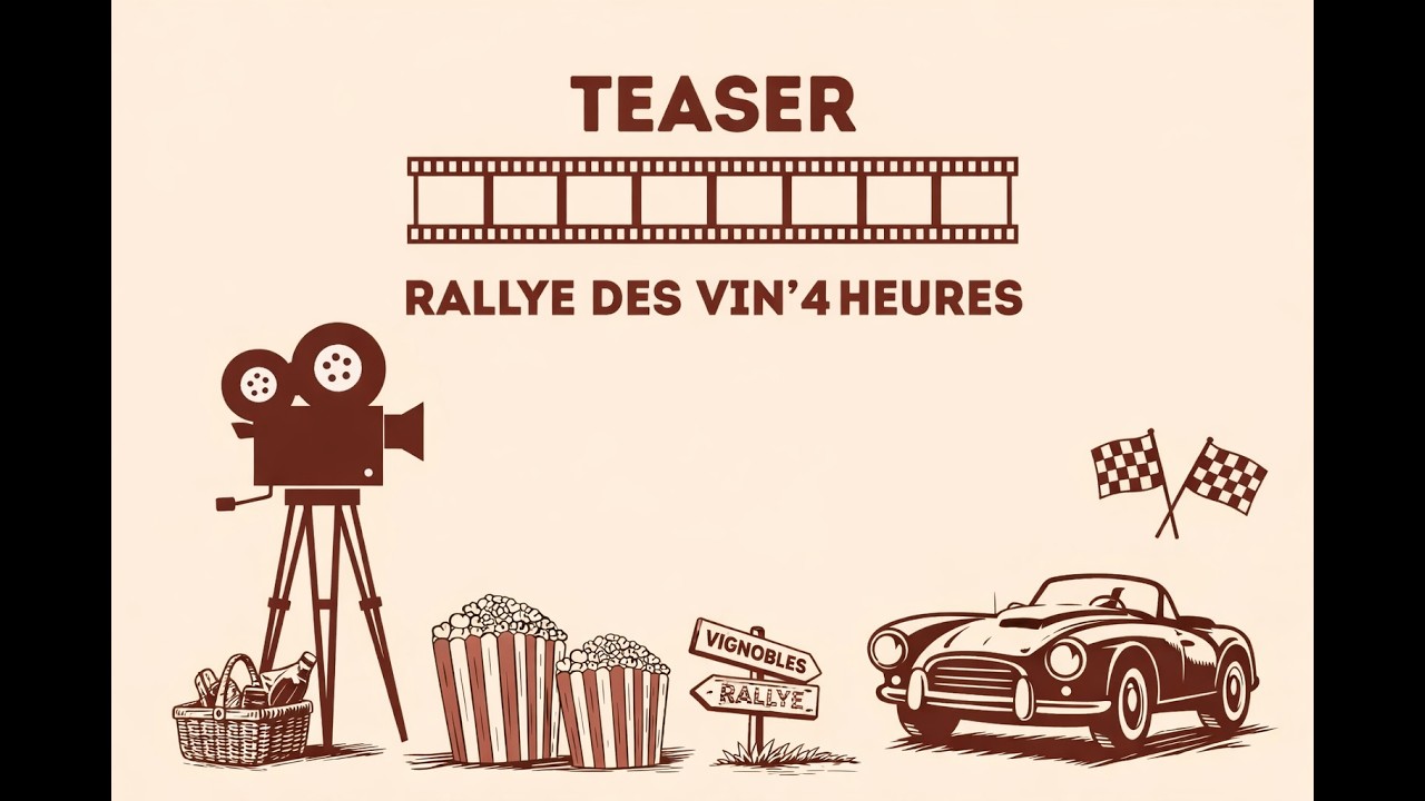 Teaser Rallye des Vin'4Heures