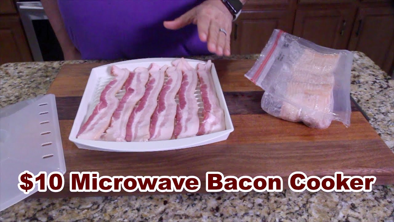 $10 Microwave Bacon Cooker