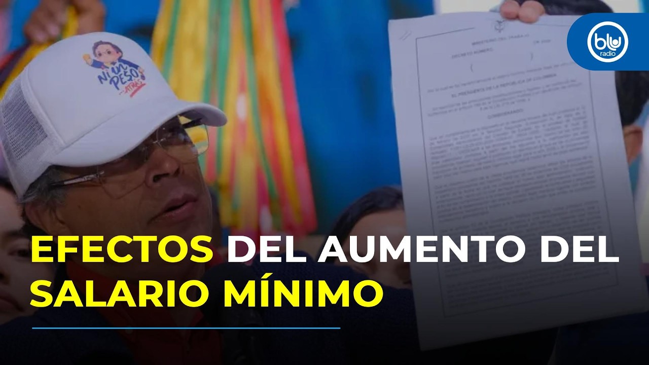 ¿Quién termina pagando realmente el aumento del salario mínimo del 23 % en Colombia?