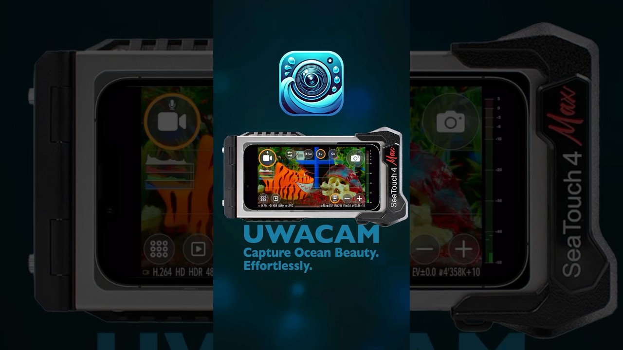 Are you an AUTO or PRO underwater image maker? The new UWACAM app caters for both! #UWACAM #divevolk