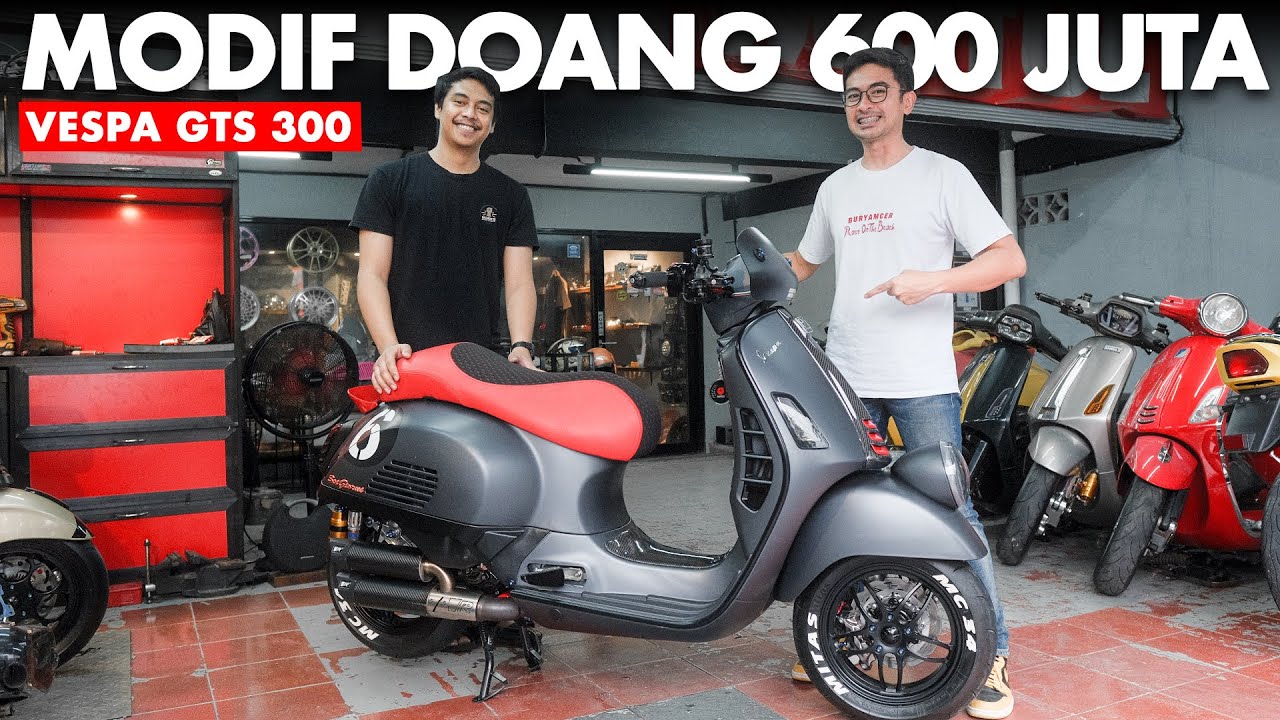 GILA‼️ MODIF VESPA INI SEHARGA FORTUNER PAJERO