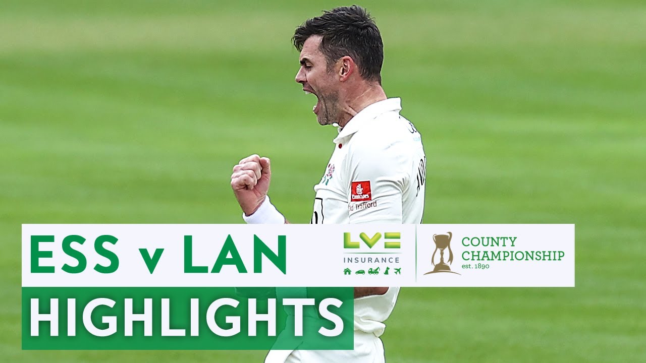 Jimmy Anderson Bowling To Sir Alastair Cook | Essex v Lancashire | LV= County Championship 2023