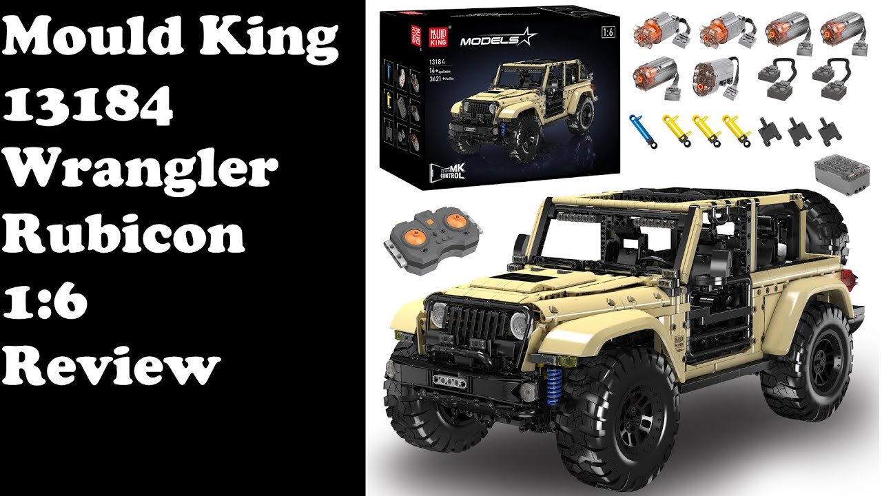 Technic Set Of The Year ? Mould King 13184 - Jeep Wrangler Rubicon - Review