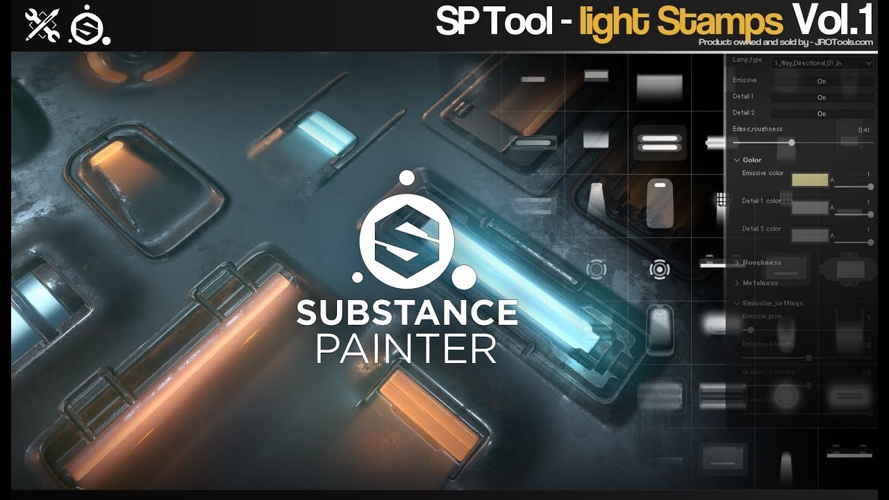 SPTool - Light Stamps Vol.1 Preview
