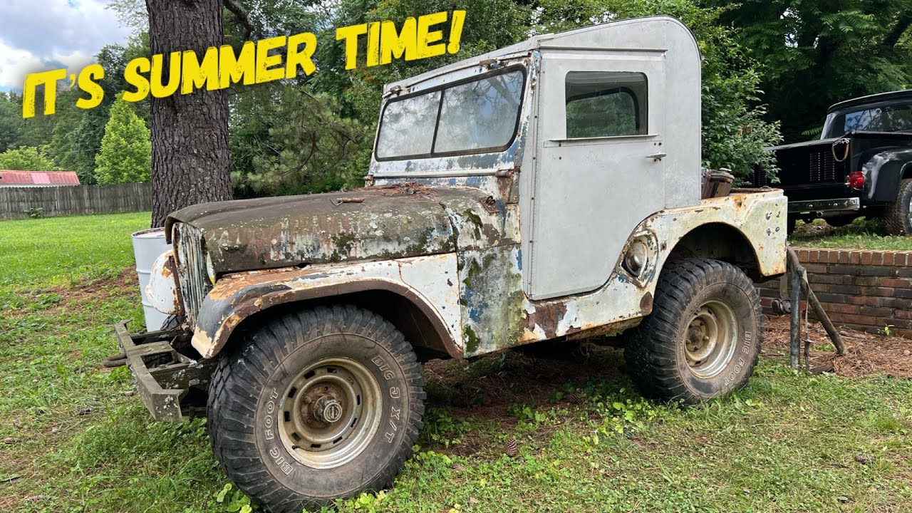 Removing The Hard Top On My Vintage Jeep CJ5!