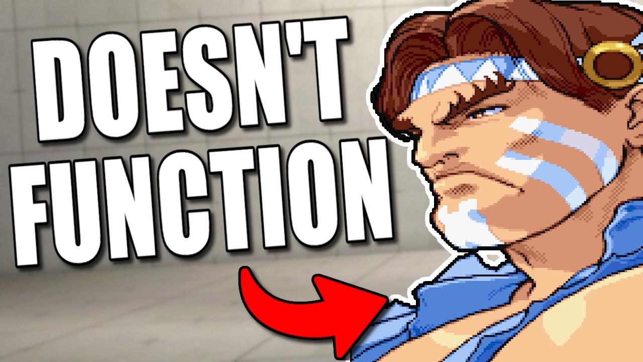 The character Capcom forgot to playtest