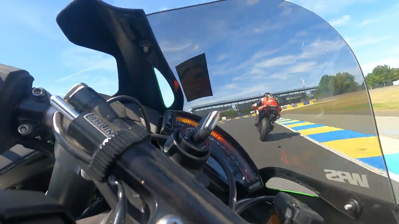 4 AOUT 2024 LE MANS ZX10R COMMENT POSER LE COUDE