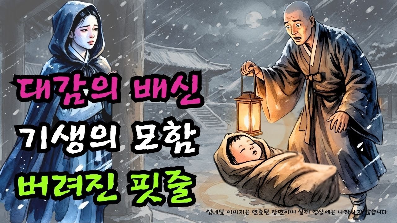 복수심에 눈먼 여인이 스님에게 자기 자식을 버리고 누명을 씌웠으나 묵묵히 아이를 지켜낸 스님의 자비에 무릎 꿇고 통곡한 사연 | 감동 실화 야사